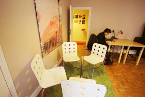 Vue de l'open space "silent room" du Remix Coworking 57, rue de turbigo 75003 Paris Vue de l'open space "silent room" du Remix Coworking 57, rue de turbigo 75003 Paris