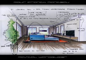 Pascal Waroquier, architecte d'intérieur est chez Remix Coworking - exemple de travaux
